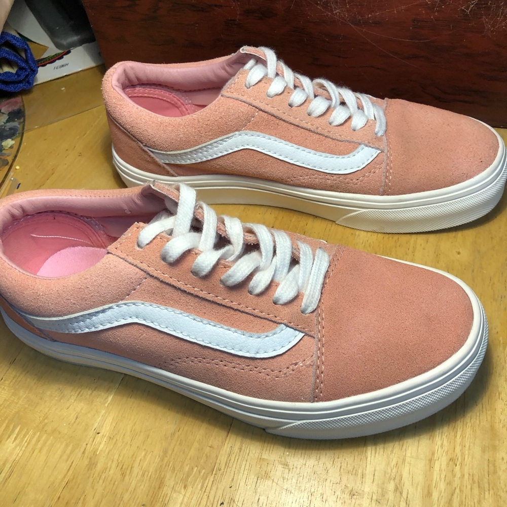 ‼️SALE‼️Vans old skool canvas pink shoes. HALF OFF